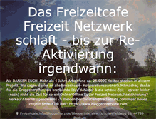 Tablet Screenshot of freizeitcafe.com